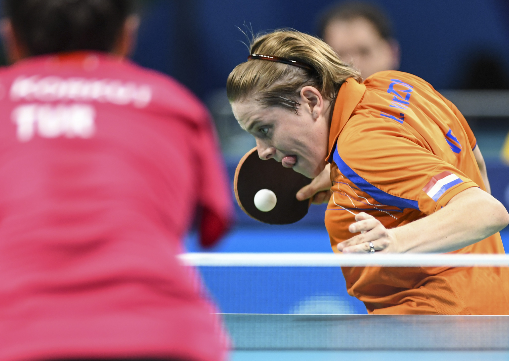 Another Paralympic champion, Kelly Van Zon of The Netherlands, was knocked out in the semi-finals ©Getty Images