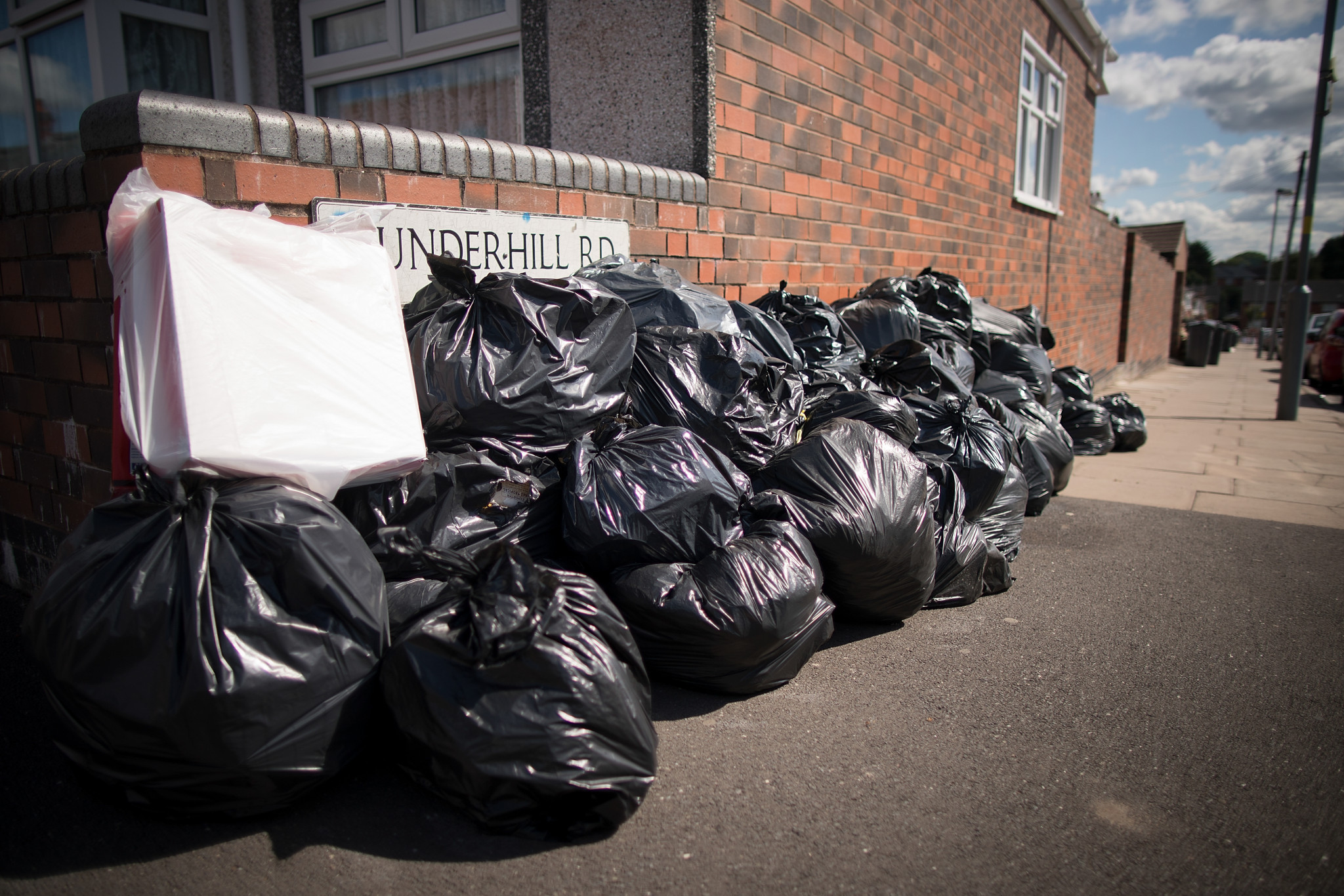 Birmingham City Council have been involved in a dispute with dustbin workers in recent months ©Getty Images