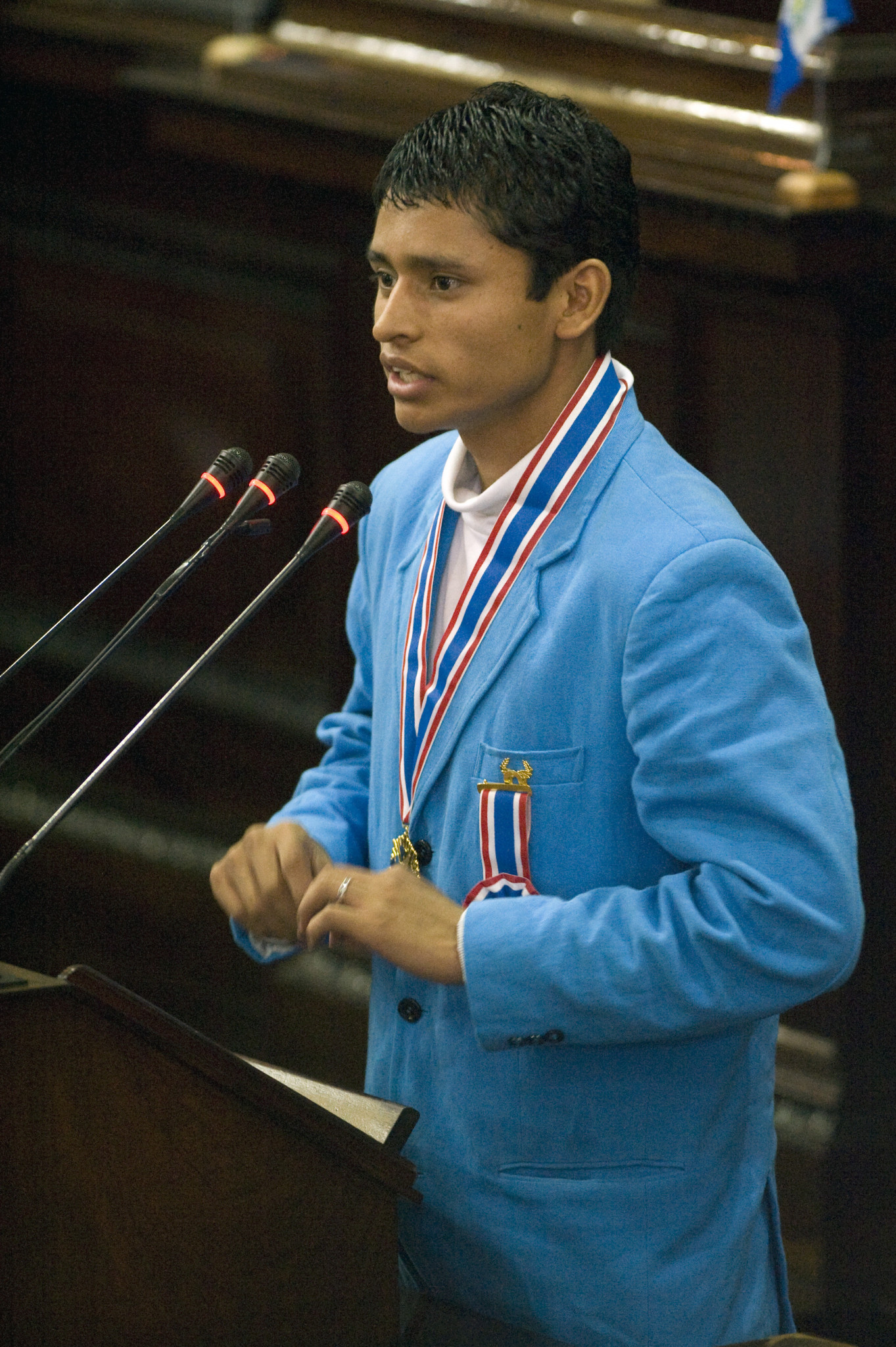 Erick Barrondo is Guatemala's only Olympic medallist ©COG