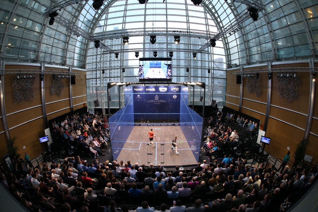 Next year's Canary Wharf Classic in London will be the first PSA World Tour ranking event to use the best-of-three format ©PSA