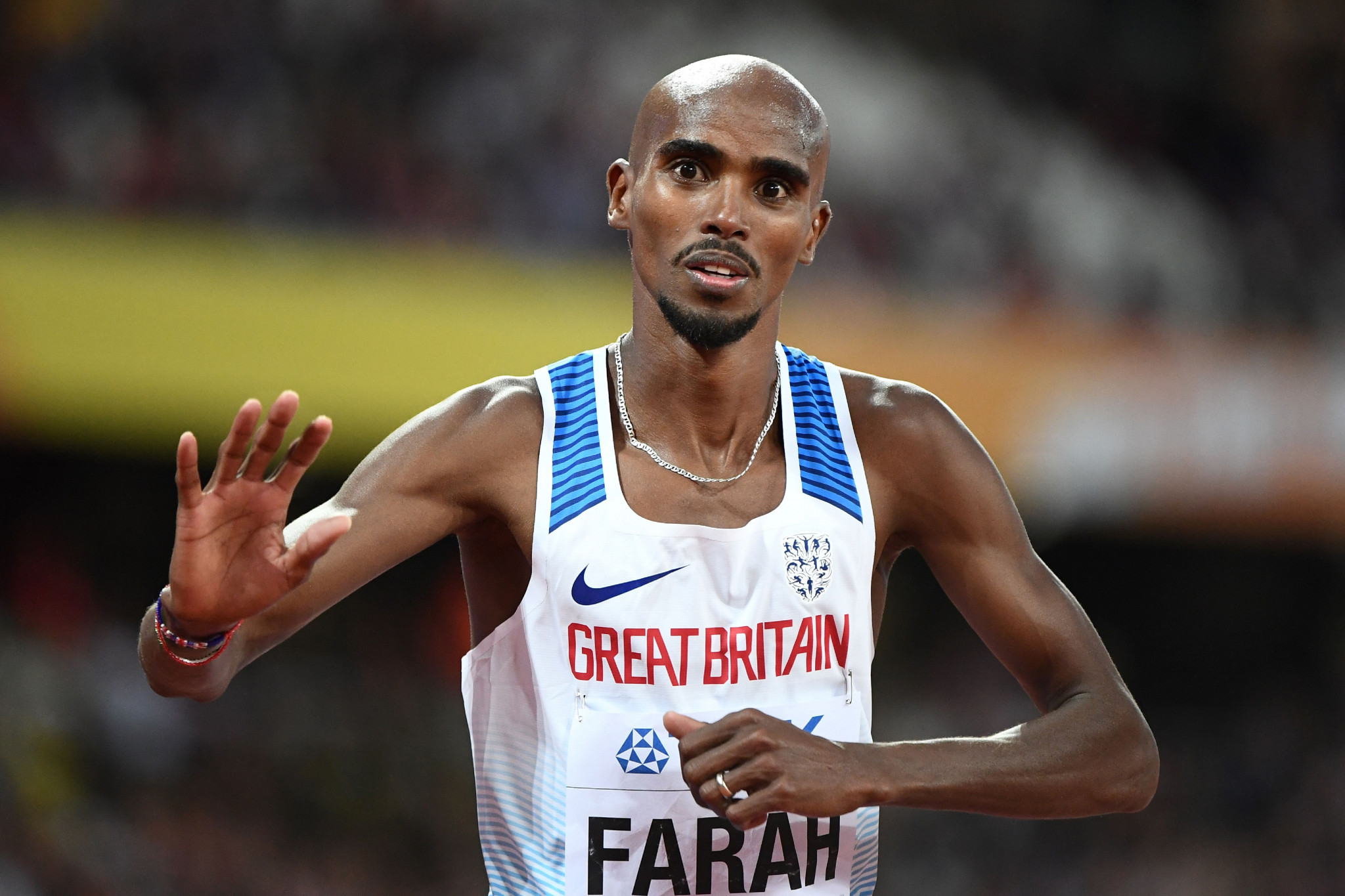 Britain's Sir Mo Farah has been shortlisted after his 10,000m gold at London 2017 ©Getty Images