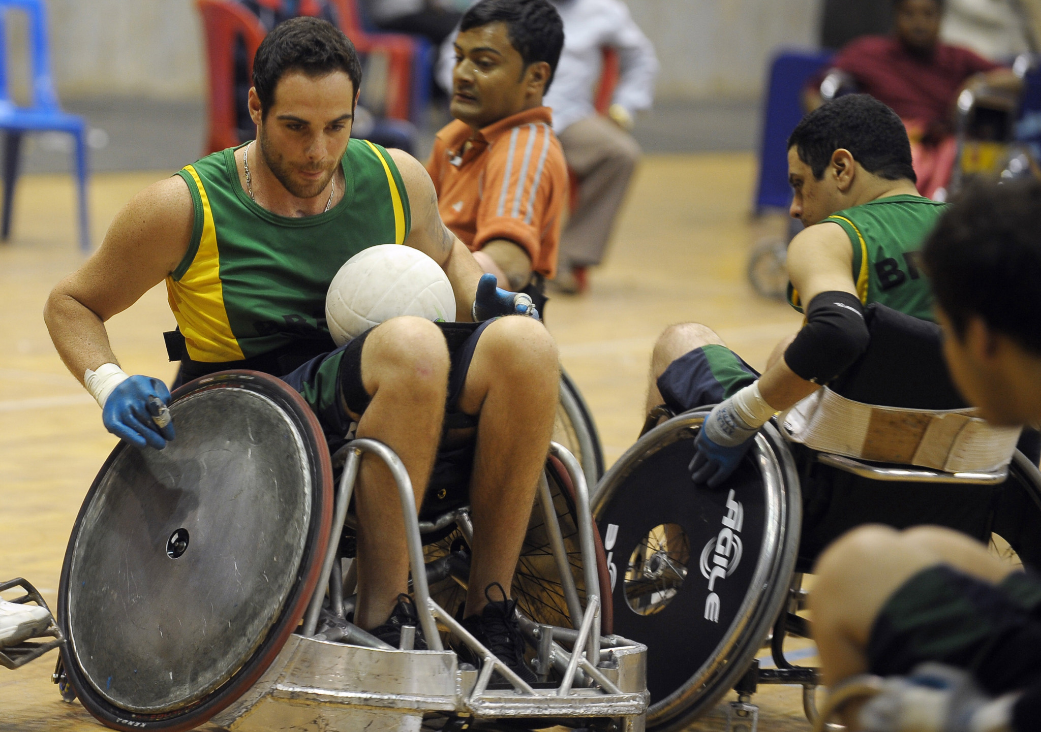 A new wheelchair rugby rule book is due to be published on January 1, 2018 ©Getty Images