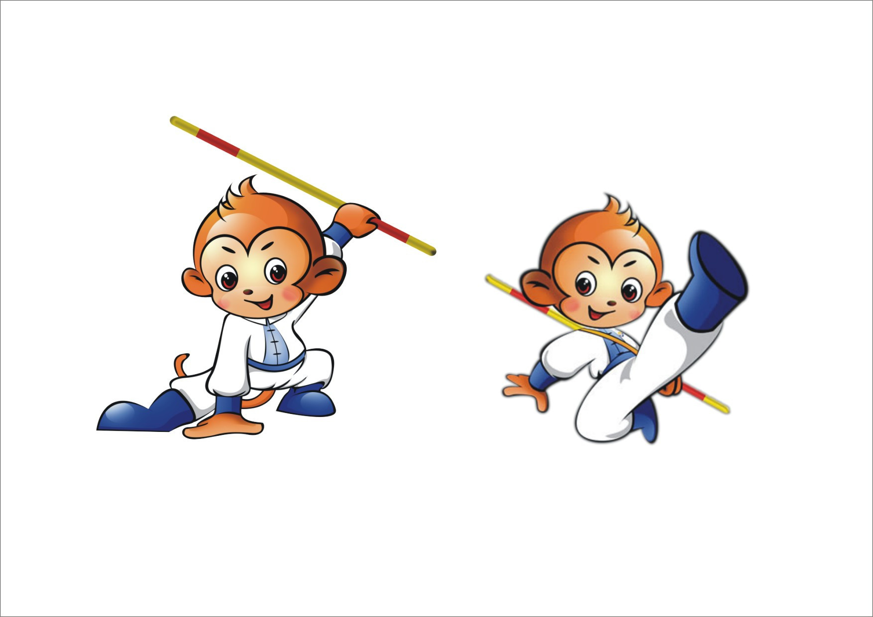 Spirit monkey Lele is the mascot for the 2017 World Kung-fu Championships ©International Wushu Federation
