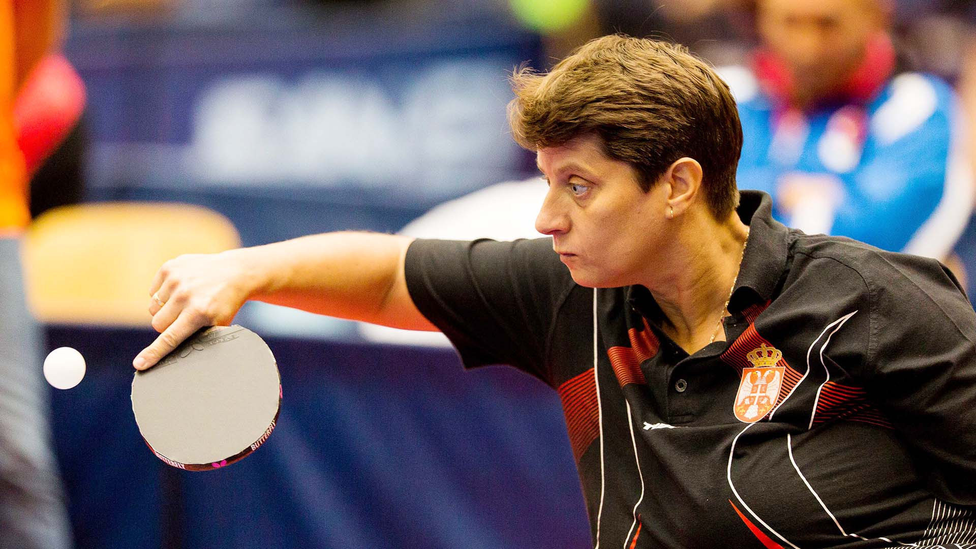 Serbia's Borislava Perić-Ranković added team gold to her singles title today ©ITTF