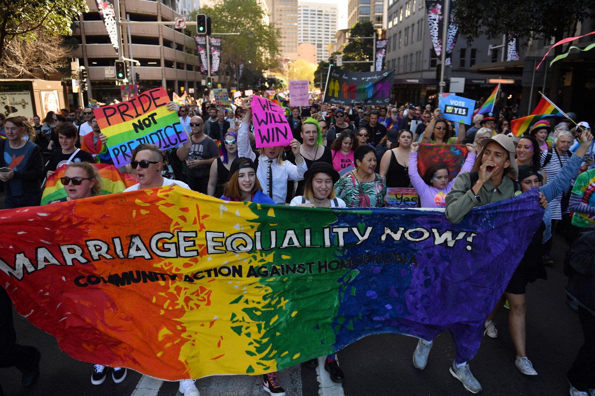 Australians are currently voting for whether they back or not same-sex marriage ©Getty Images