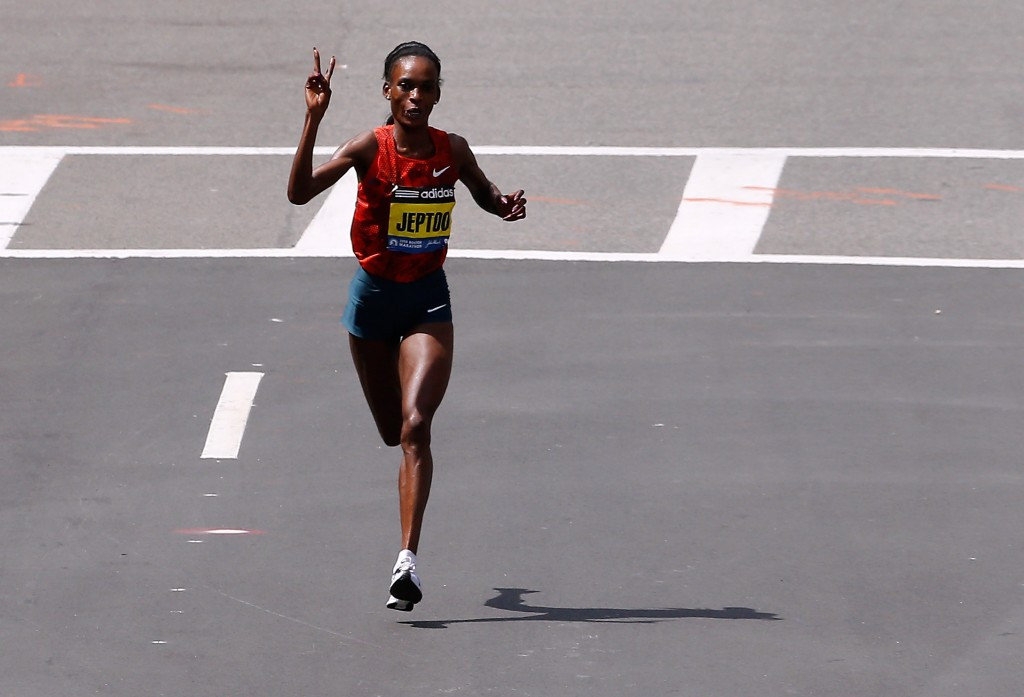 Rita Jeptoo is one high-profile Kenyan to have failed a drugs test ©Getty Images