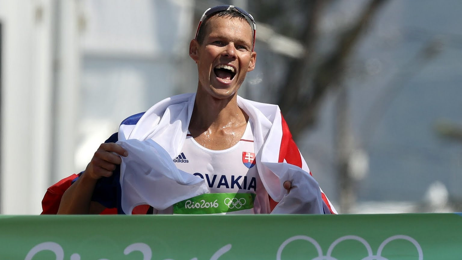 Matej Tóth was the first Slovakian to claim an Olympic medal in athletics when he won the 50km race walk at Rio 2016 ©YouTube