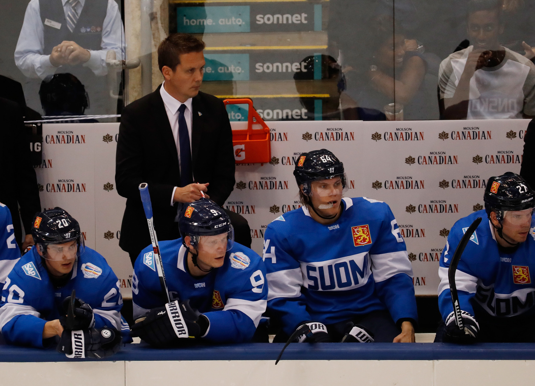 Lauri Marjamaki announced in August that he will depart as head coach of Finland's men's ice hockey team after next year's Winter Olympics and World Championship ©Getty Images