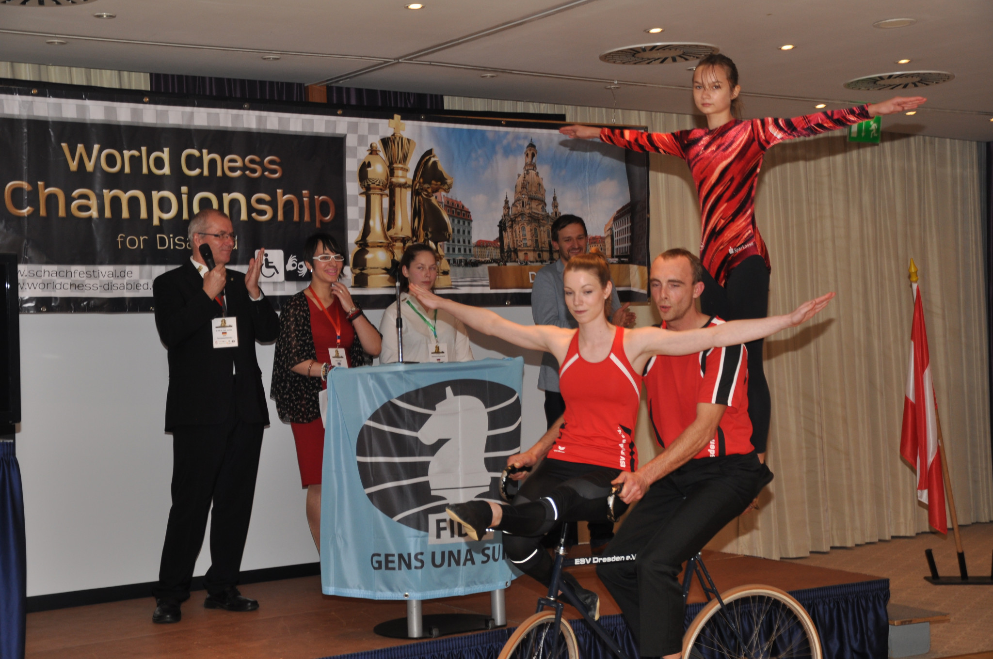 World Chess Championship for the Disabled officially opened as action begins