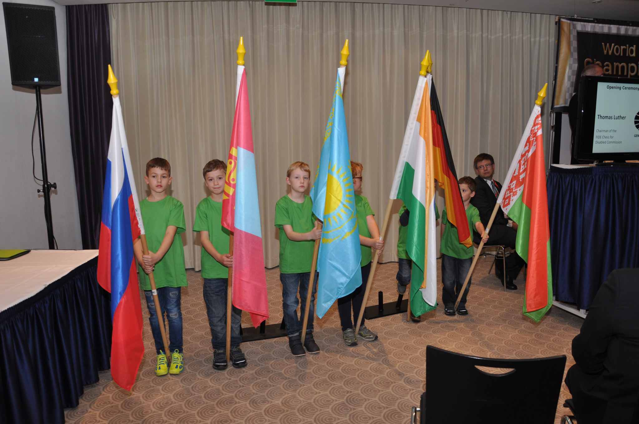 Players from 11 National Federations are represented at the event ©World Chess Championship for the Disabled