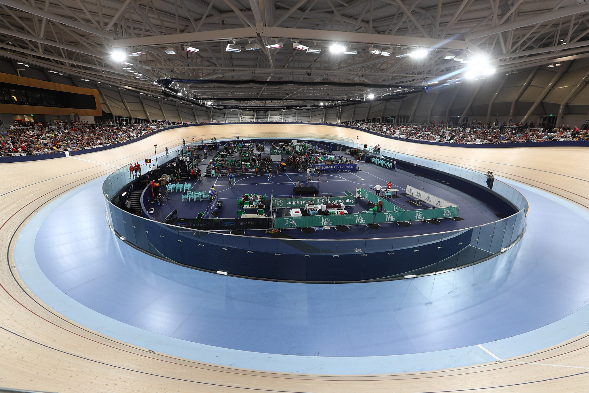 Delegates could choose to visit the Anna Meares Velodrome, one of two venues in Brisbane ©Getty Images