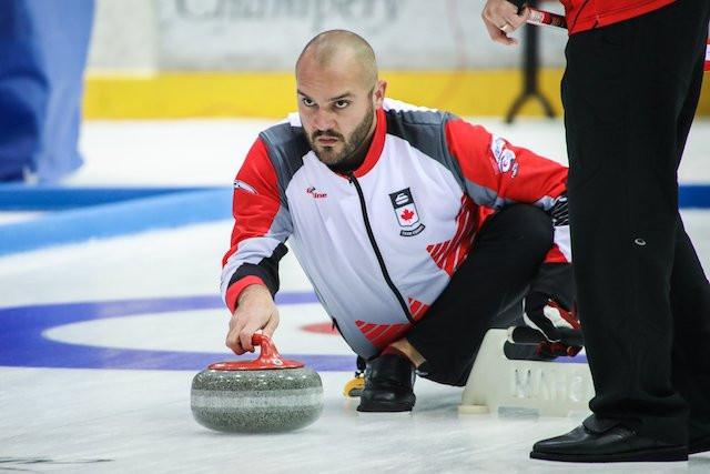Canada won in comfortable fashion today in their opening match ©Curling Canada