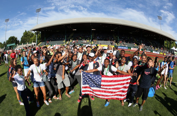 Eugene also hosted last summer's World Junior Athletics Championships ©Getty Images
