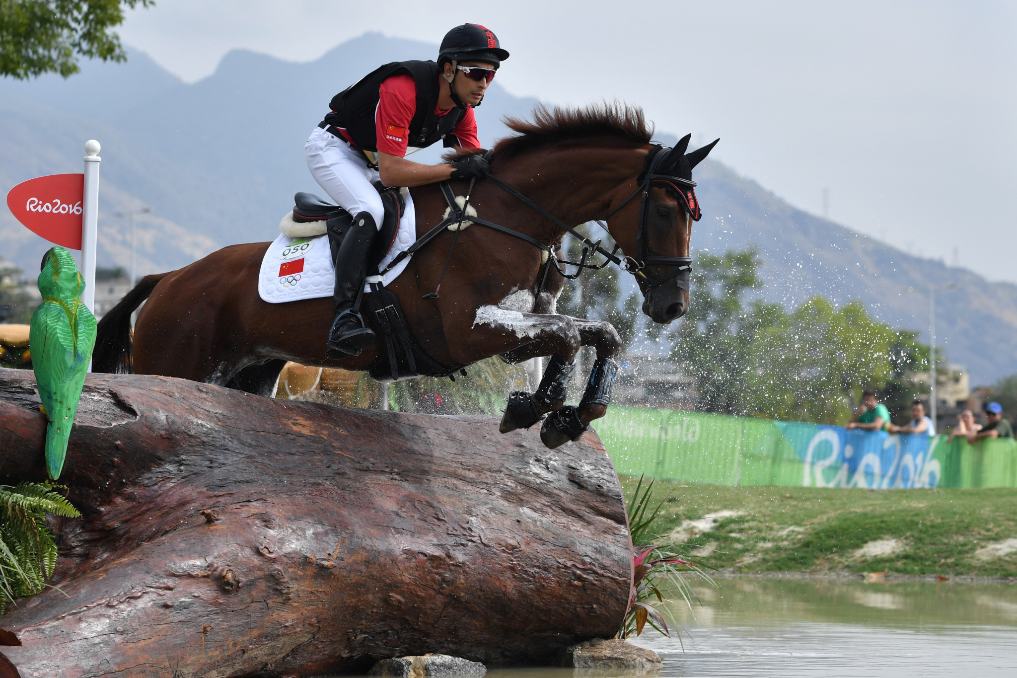 Alex Hua Tian represented China in eventing at the Rio 2016 Olympics ©Getty Images
