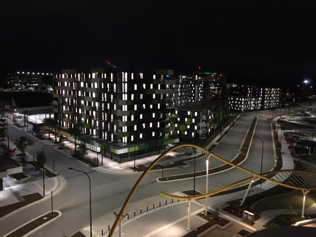 CGAs were able to visit the Athletes Village as part of venue tours ©Gold Coast 2018