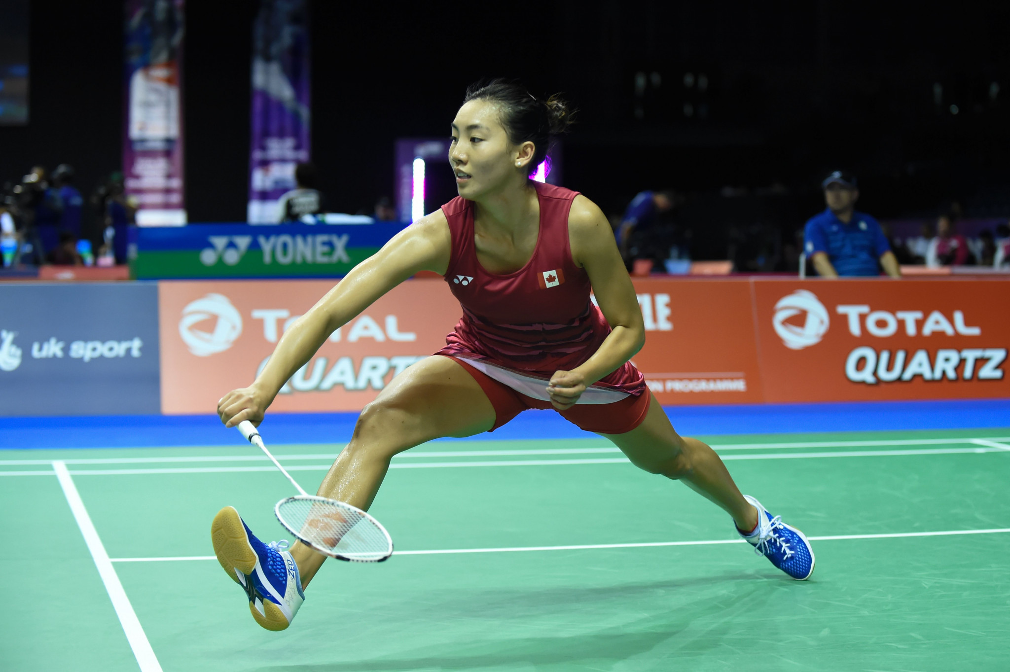 Multiple Pan American Games champion and Glasgow 2014 Commonwealth Games gold medallist Michelle Li of Canada is also in the women's singles field ©Getty Images