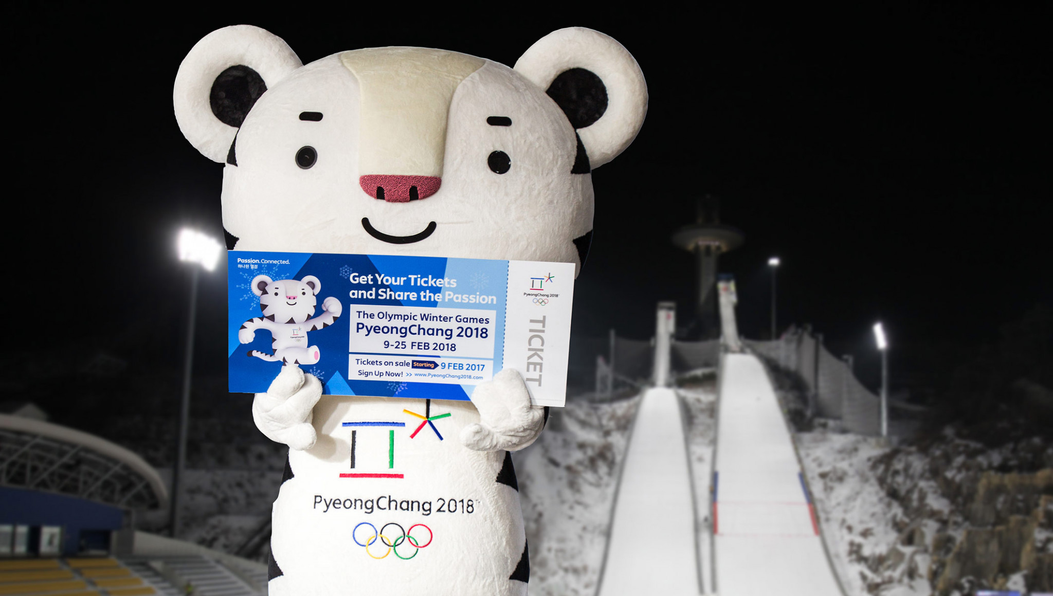 Only 30.3 per cent of tickets for next year's Winter Olympic and Paralympic Games have been sold with less than four months to go ©IOC