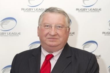 David Collier, who is stepping down as chief executive of the Rugby League International Federation in May 2018  ©RLIF