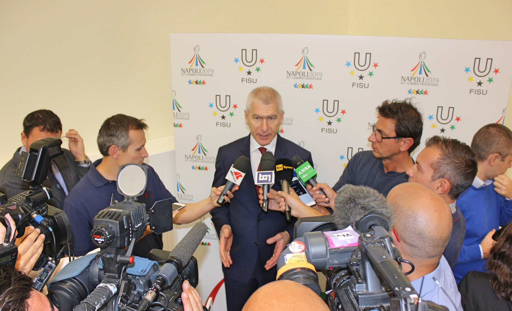 FISU President Oleg Matytsin has called for creative solutions due to the short timeframe in delivering the Universiade ©FISU