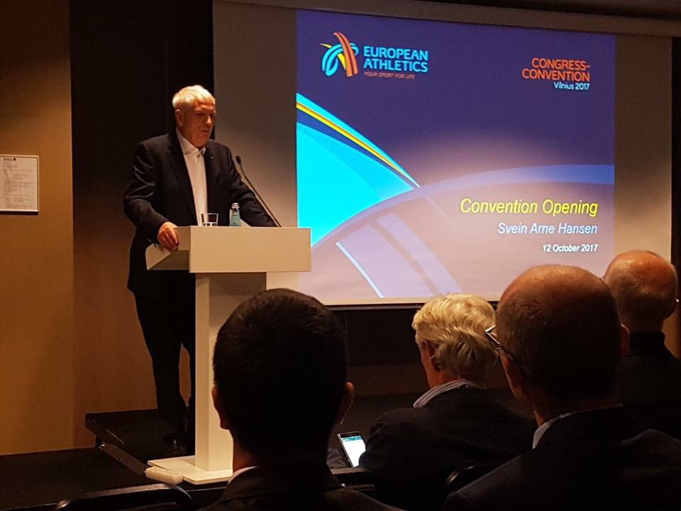 European Athletics President insists sport is not dying as 2017 Convention officially opens