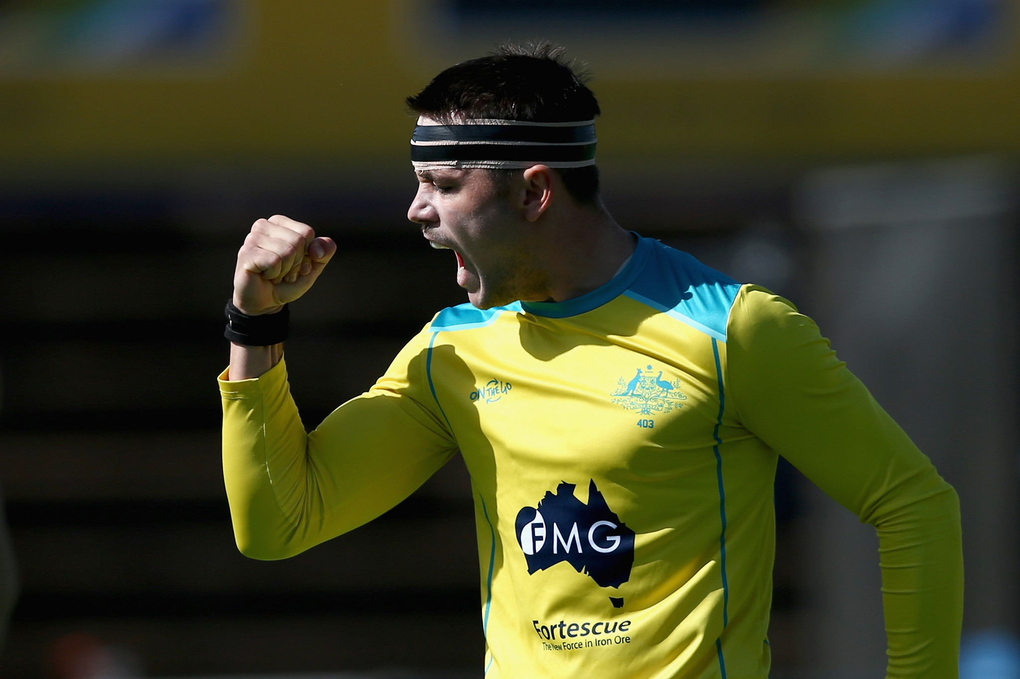 Jeremy Hayward scored twice in Australia's win over New Zealand ©Getty Images