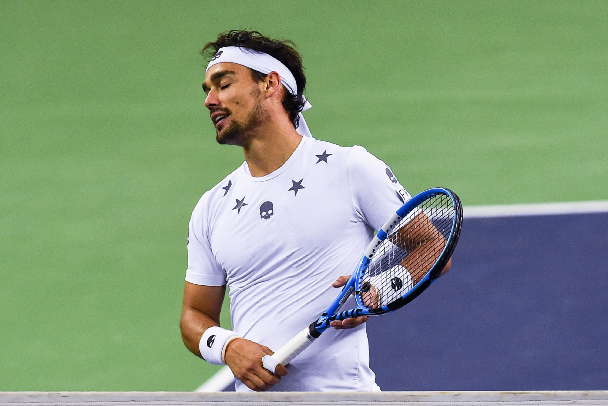 Fognini fined and gets suspended ban after outburst at US Open