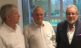 Jürgen Kyas, right, defeated former vice-president Uwe Hamann ©DBV