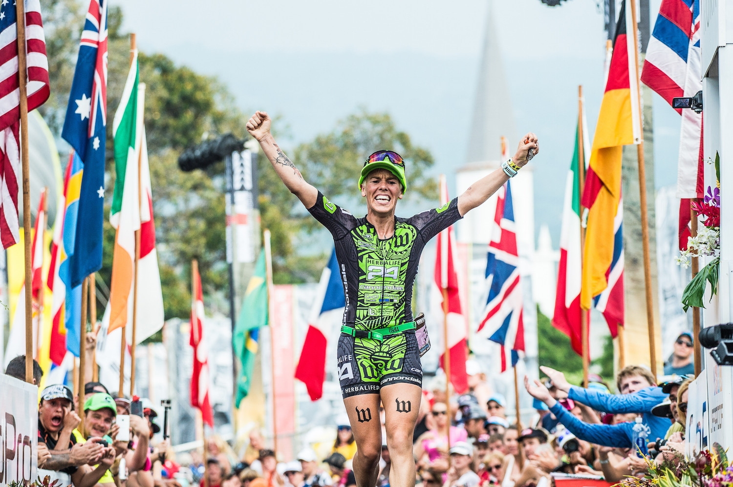 Heather Jackson, who in 2016 became the first United States woman to reach the Ironman World Championship podium since 2006, will be seeking to retain her title tomorrow ©Heather Jackson