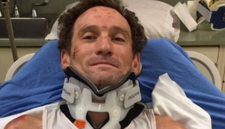 Britain's Tim Don will miss the Ironman World Championship because of injury after being knocked off his bike while training for the event in Hawaii ©Instagram