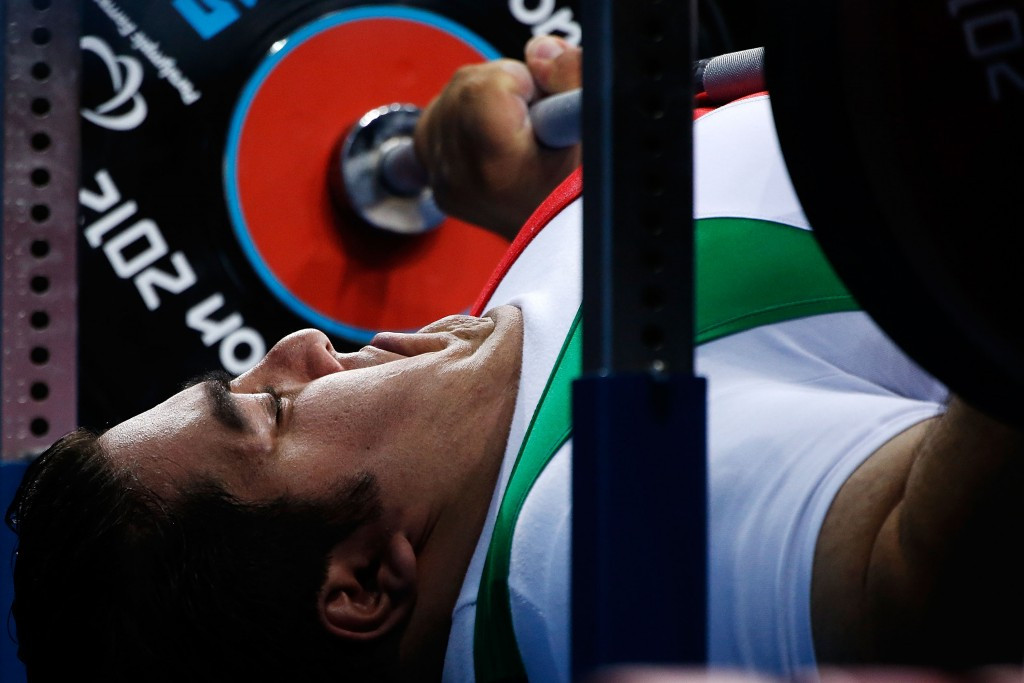 Iran's powerlifter Siamand Rahman is aiming to win his second Paralympic gold medal at Rio 2016 having won at London 2012