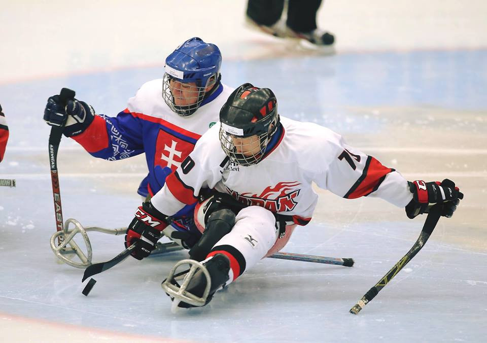 Japan's victory ended the chances of Slovakia ©World Para Ice Hockey