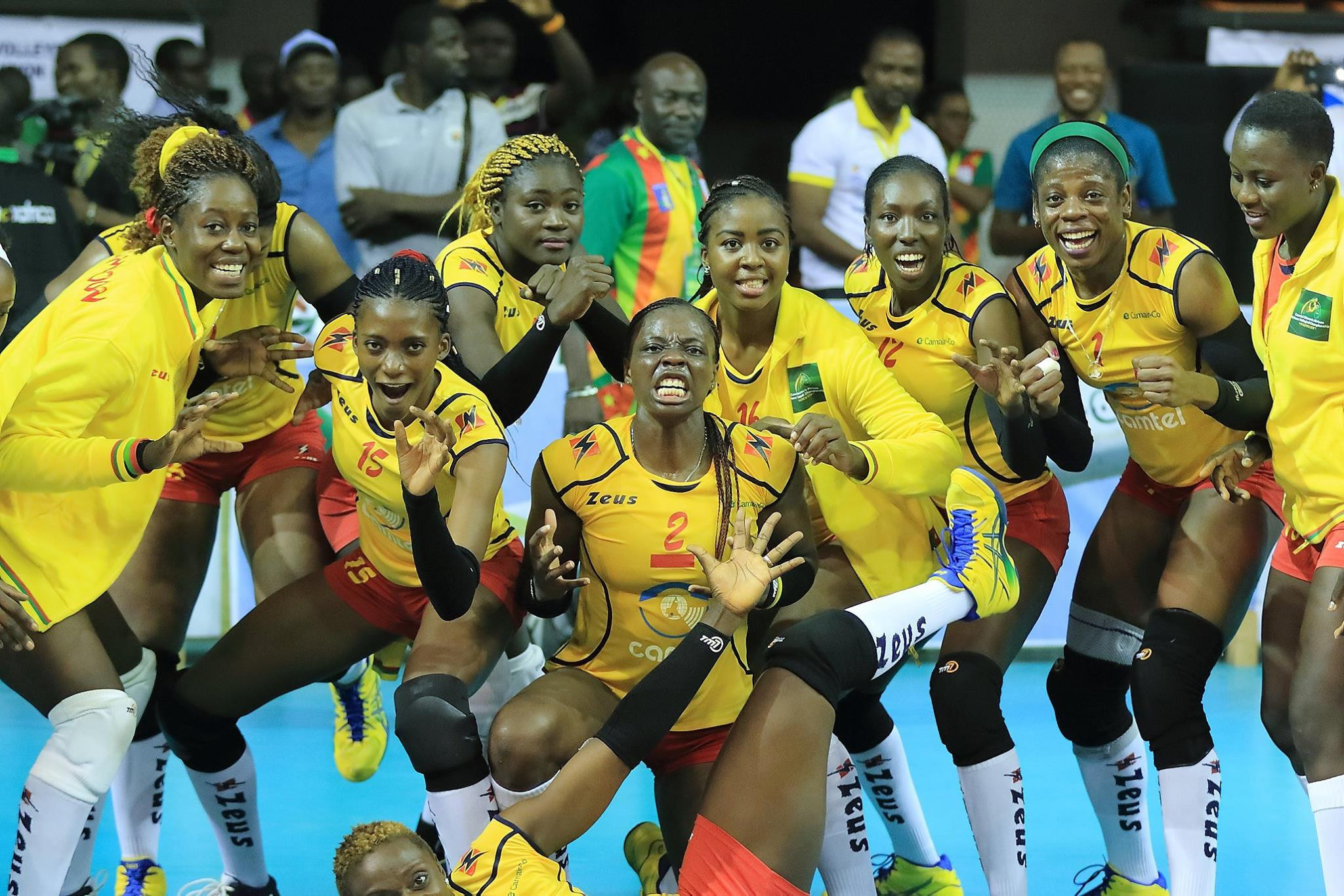 Cameroon are through to the final on home soil ©CAVB