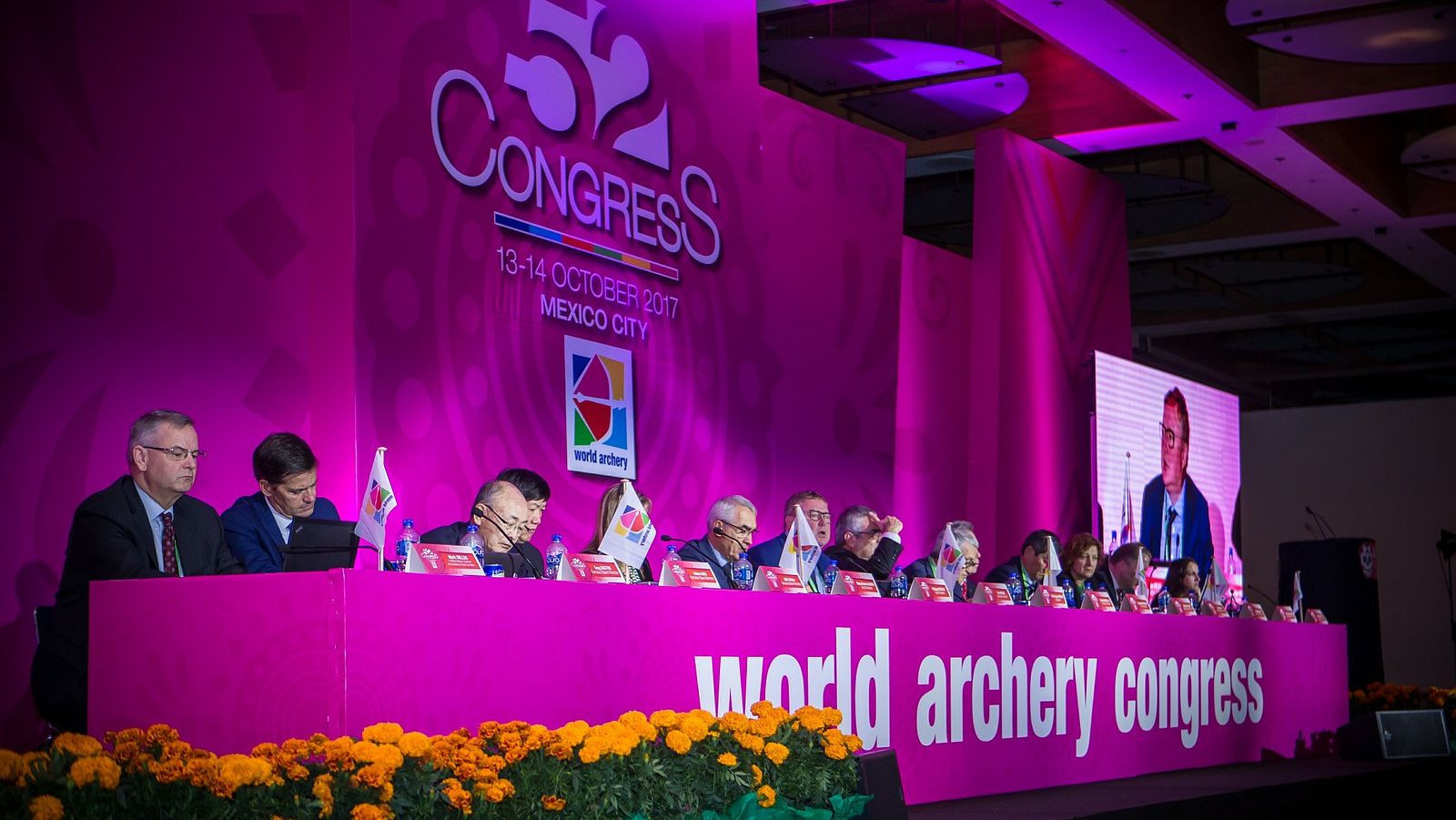 A number of key decisions were made on the first day of the Congress ©World Archery