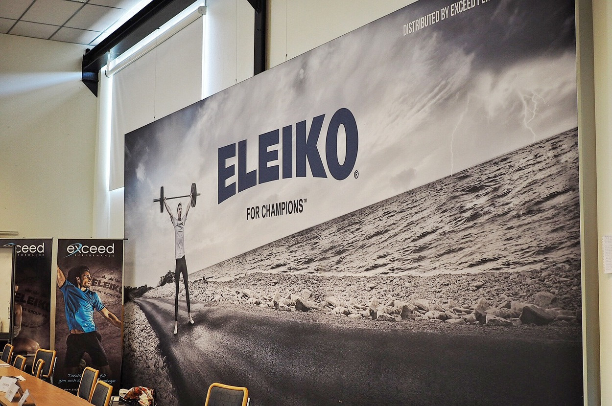 Swedish equipment manufacturer Eleiko are based in Halmstad and have promised to help with the organisation of the 2018 European Championshipsif the city hosts them ©Eleiko