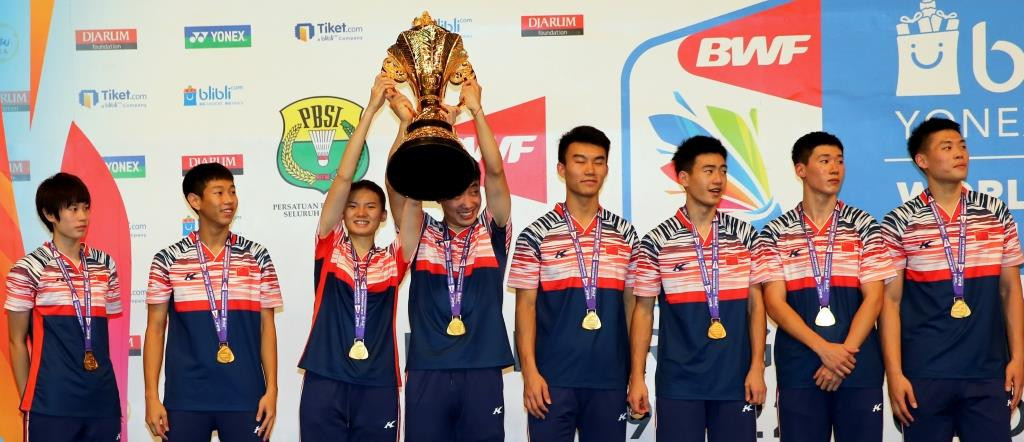 China defend mixed team title at BWF World Junior Championships