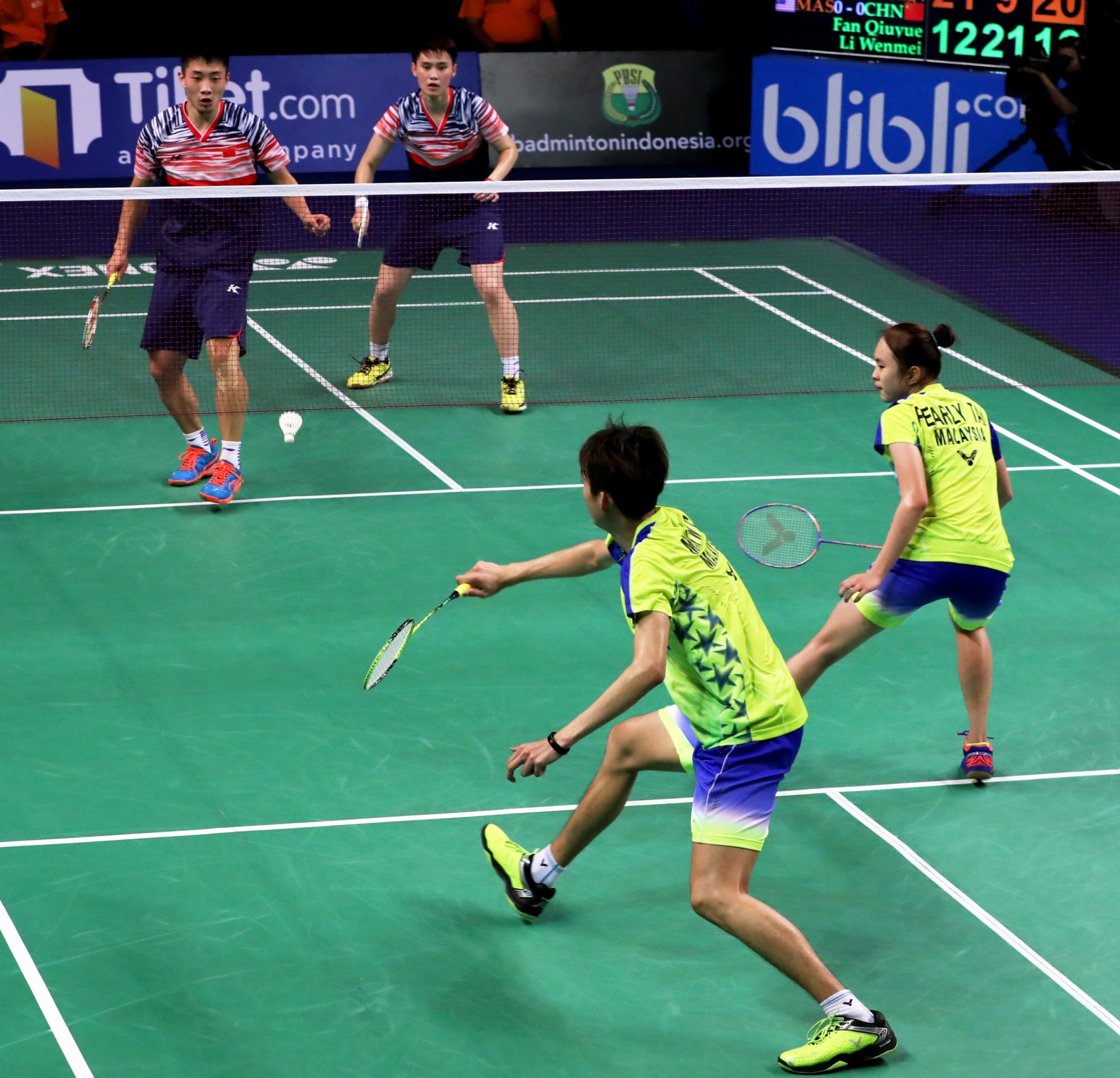 China recovered from losing the opening match to clinch their 12th mixed team title ©BWF