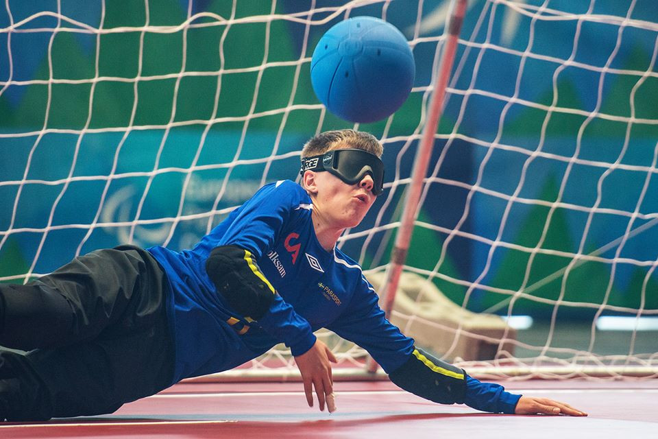 Goalball action at the European Para Youth Games concluded today ©EPYG 2017