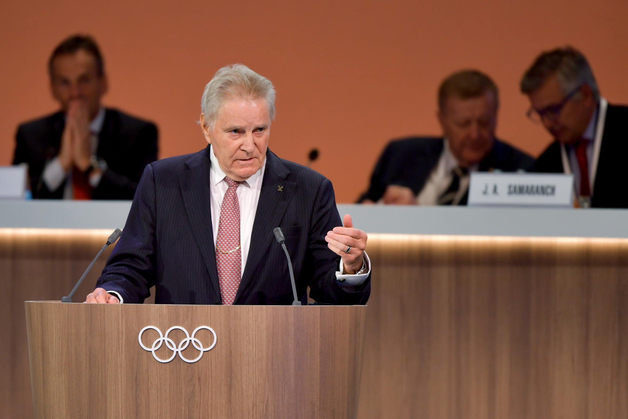 IOC Executive Board member Denis Oswald defended the work of his Commission during an update report to the Session last month ©Getty Images