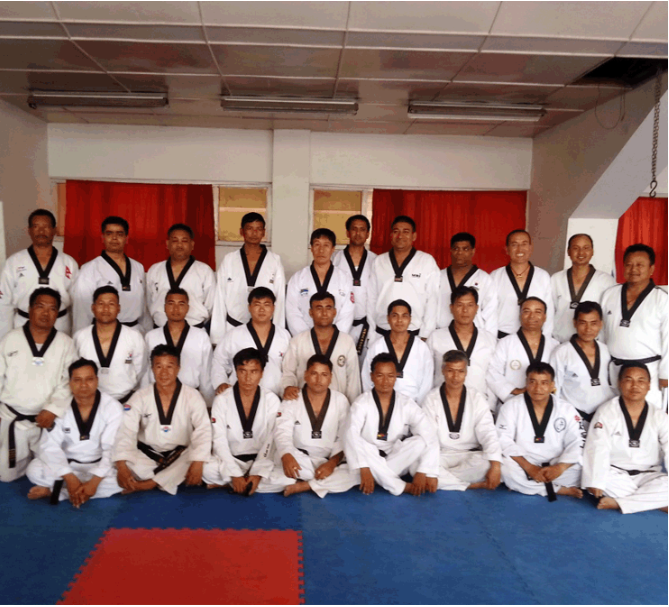 Taekwondo was introduced in Nepal as a martial arts discipline in 1983 ©NTA