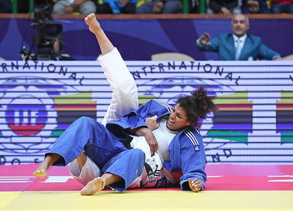 The application features videos from IJF events and competitions ©IJF