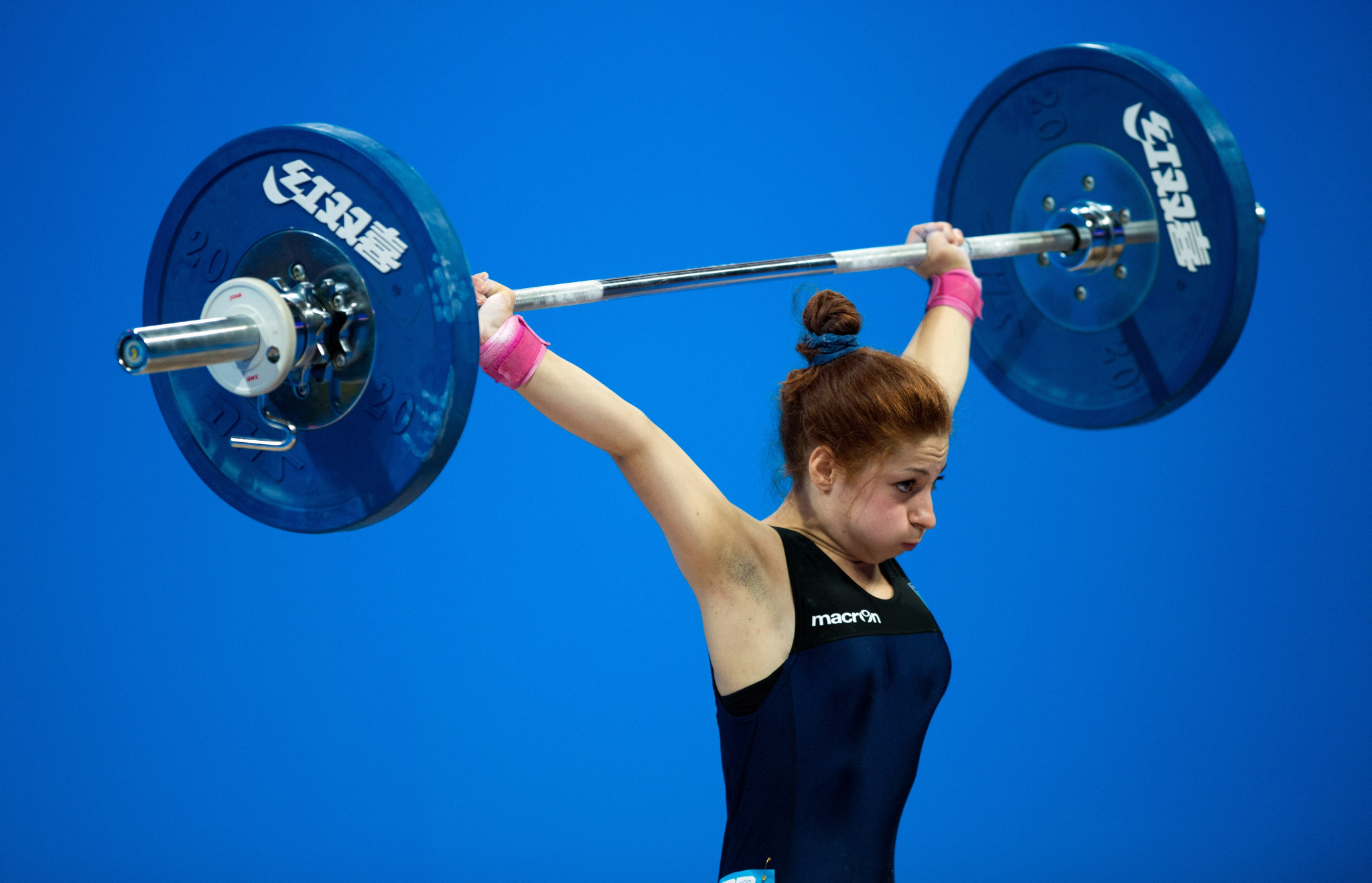 Alessandra Pagliaro was the best in both the snatch and clean and jerk ©Getty Images