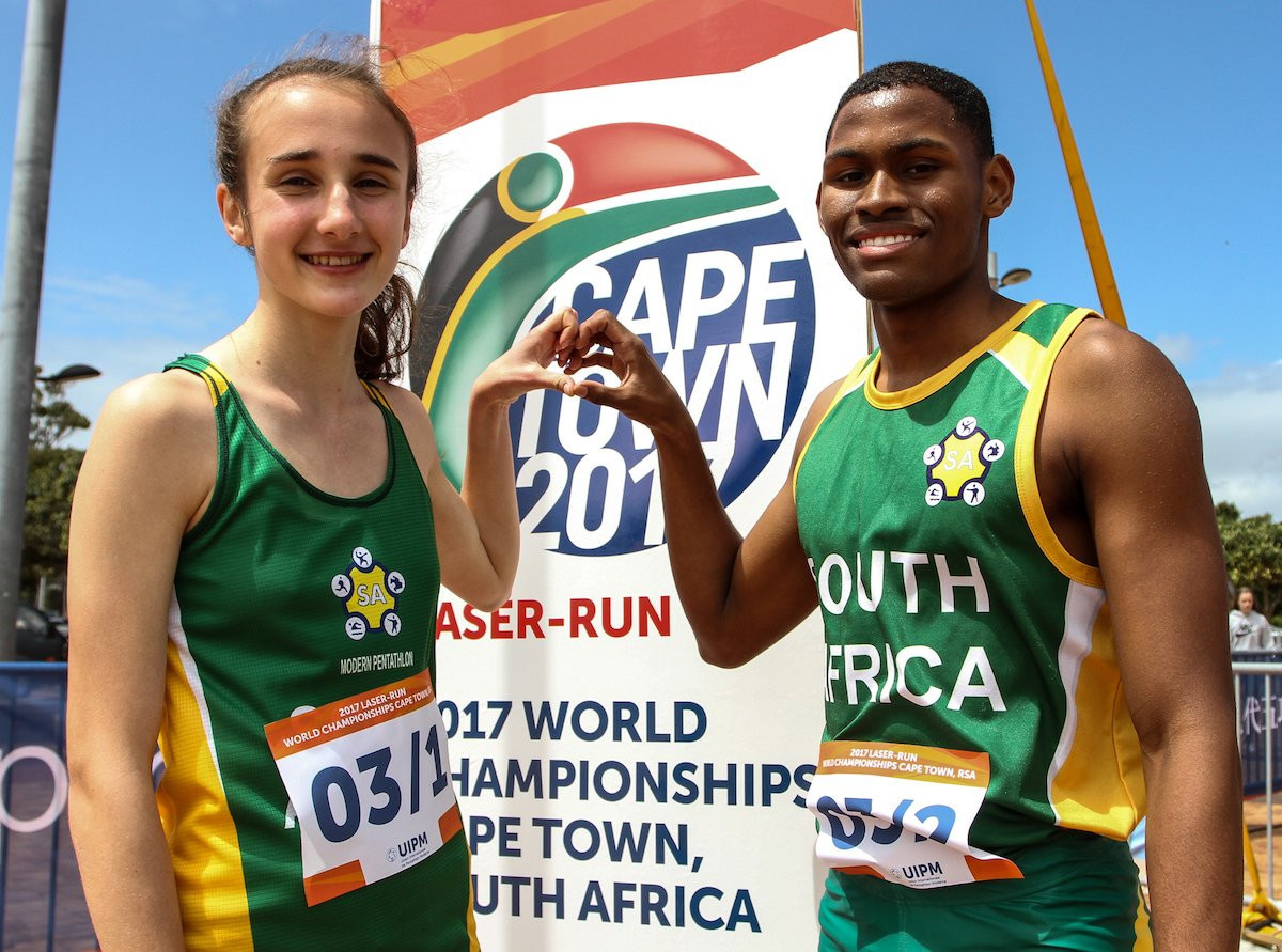 South Africa end UIPM Laser-Run World Championships in style with mixed relay victory