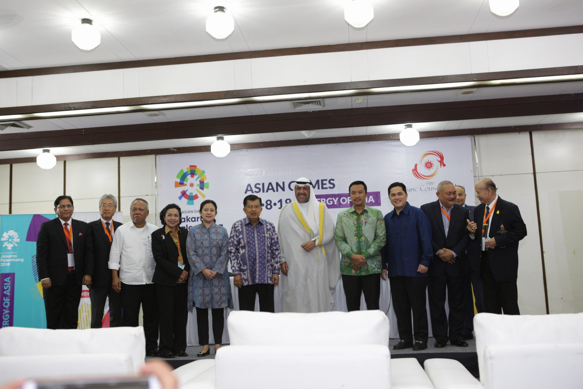 OCA and Jakarta 2018 sign marketing deal as three sponsors signed up for Asian Games