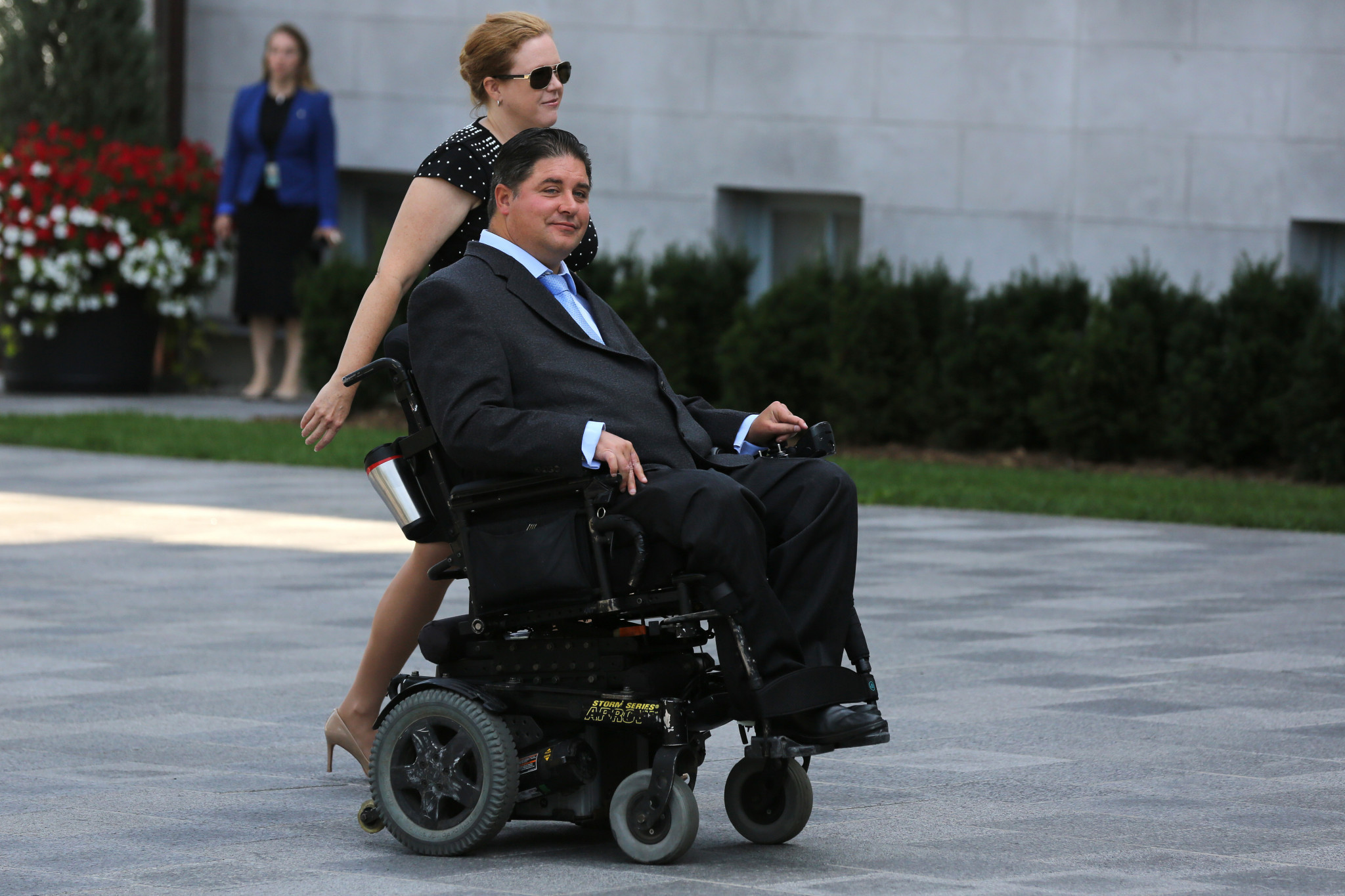 Kent Hehr, Canada's Minister of Sports and Persons with Disabilities, announced increased funding for the Athlete Assistance Programme ©Getty Images
