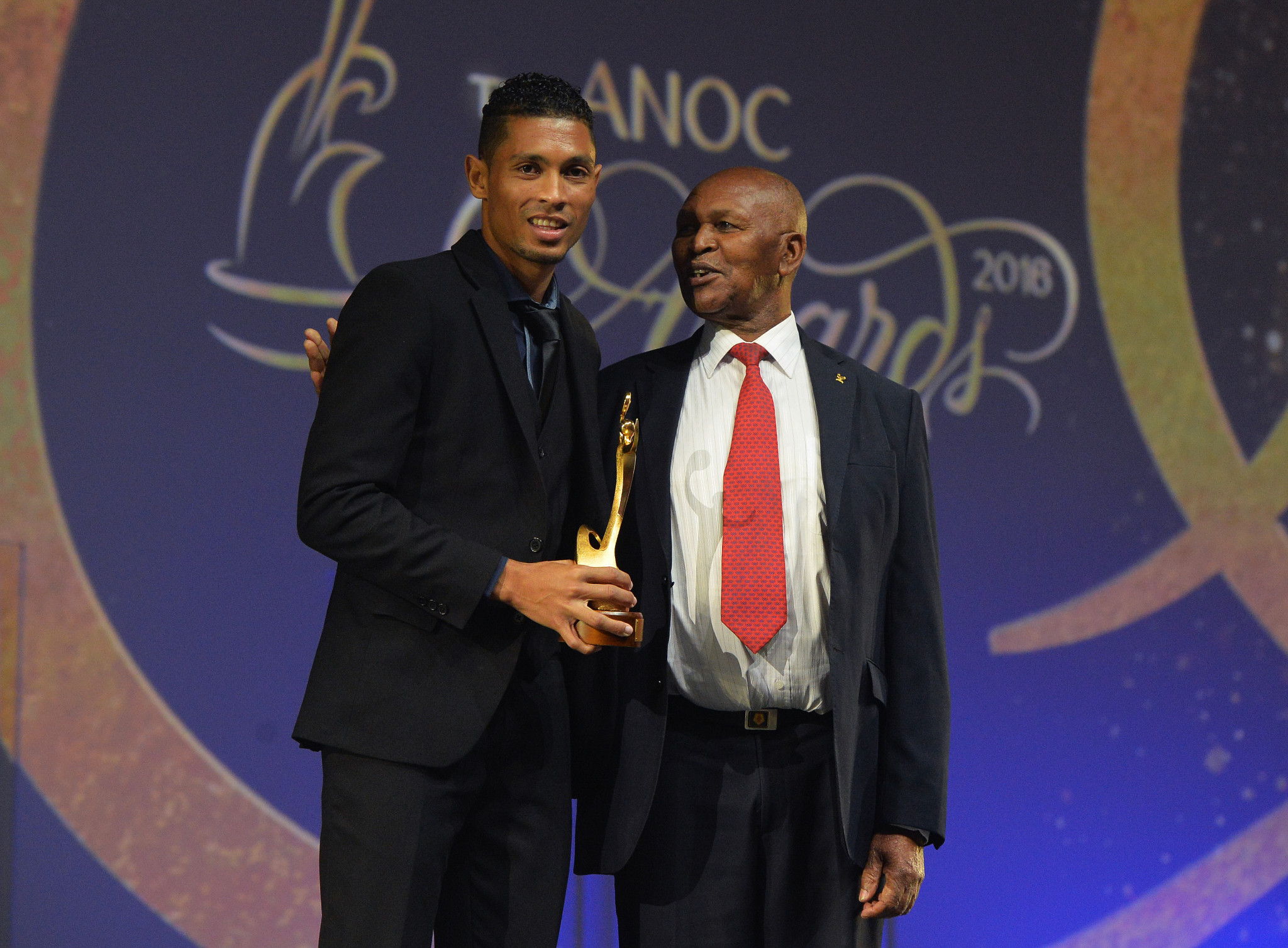 South African 400 metres runner Wayde van Niekerk secured the men's award in 2016 ©Getty Images