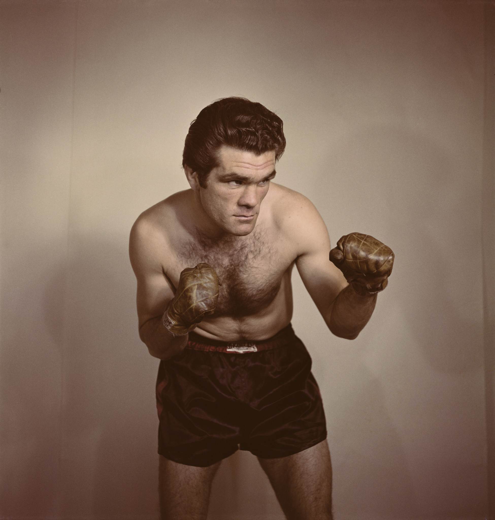Freddie Mills of Great Britain, the world light heavyweight champion, on June 1, 1948 in London ©Getty Images