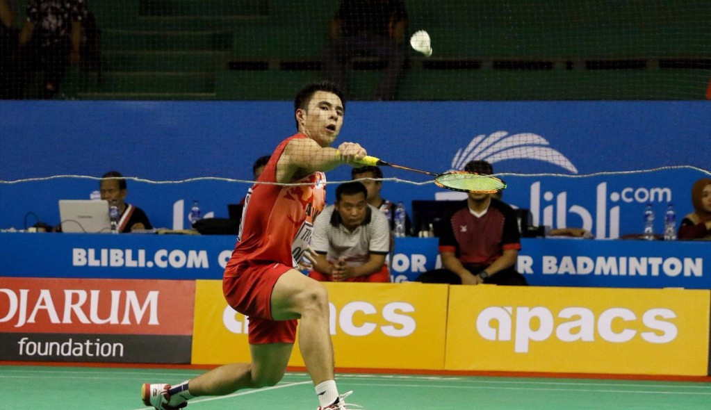 Ikhsan Rumbay of Indonesia was the highest-profile casualty on day two of singles action as the seventh seed crashed out of the men's event ©Badminton Indonesia/Twitter