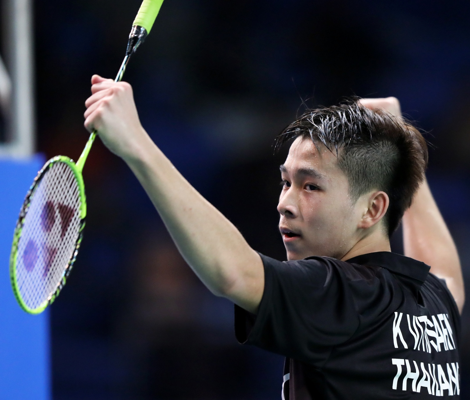 Top men's singles seed Kunlavut Vitidsarn battled into the next round as he edged past Chinese opponent Gu Jenfeng ©BWF