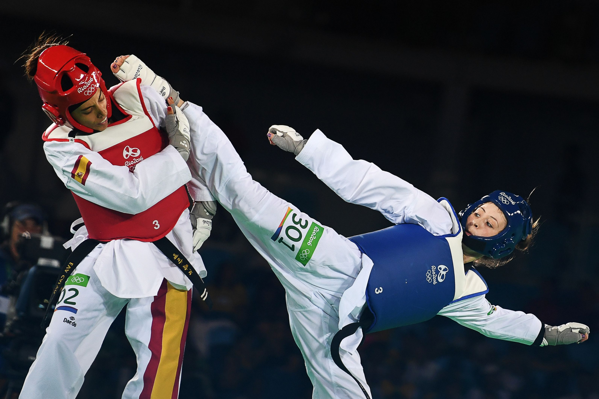 Double Olympic champion Jade Jones is among the British athletes set to compete at the World Taekwondo Grand Prix ©Getty Images