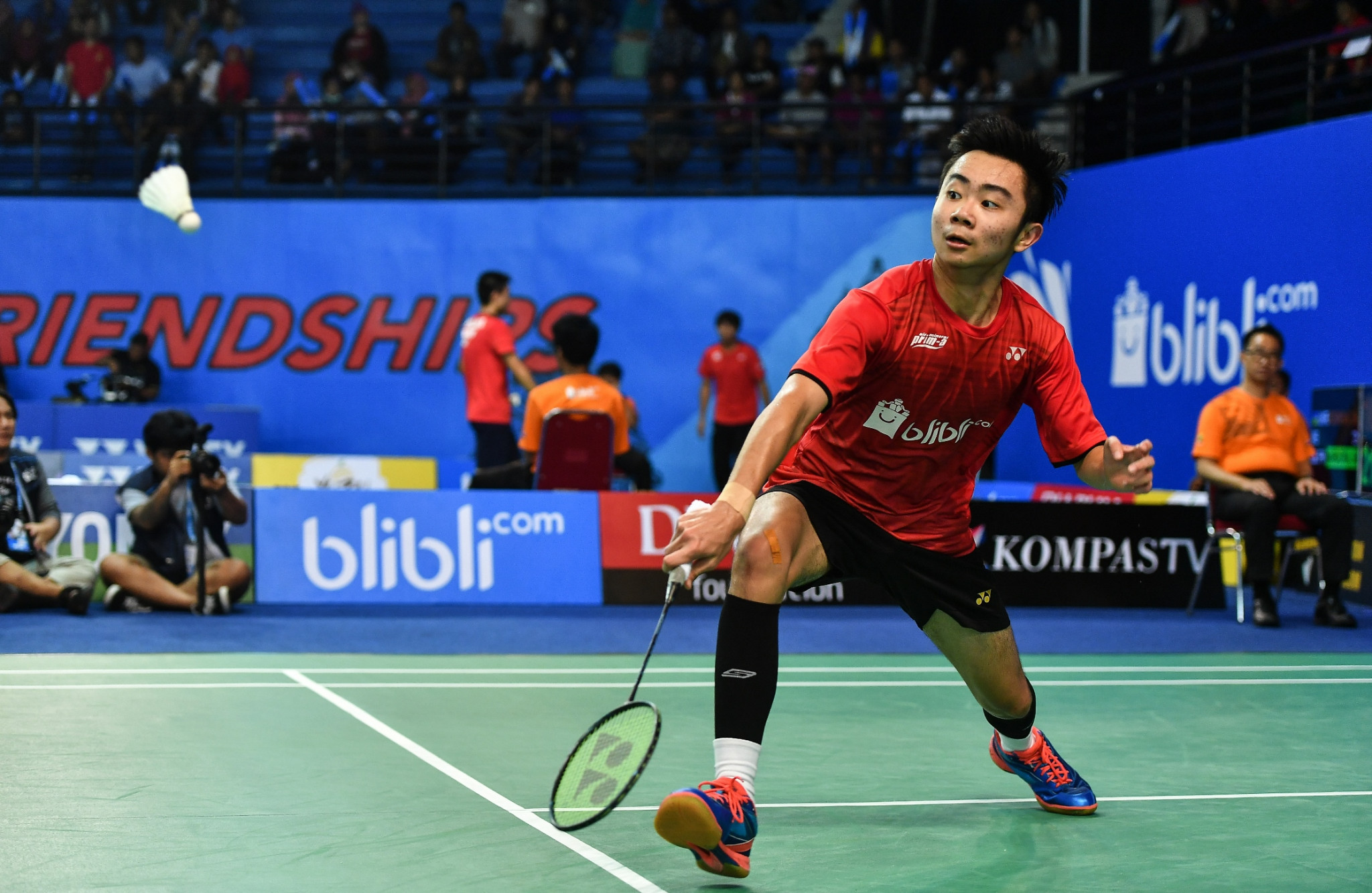 Action continued at the tournament in Indonesia today ©BWF